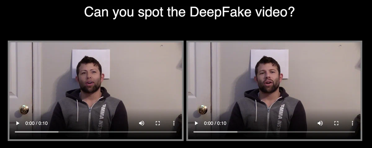 MIT Detect Fakes research interface showing deepfake detection analysis
