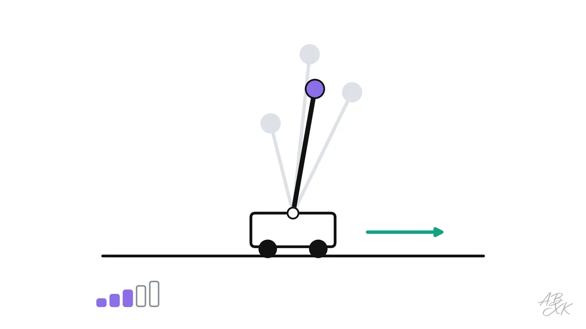 Robots learn in simulation, but reality is messier. Our experiment shows how training in many random practice worlds helps a robot survive delays and noise.