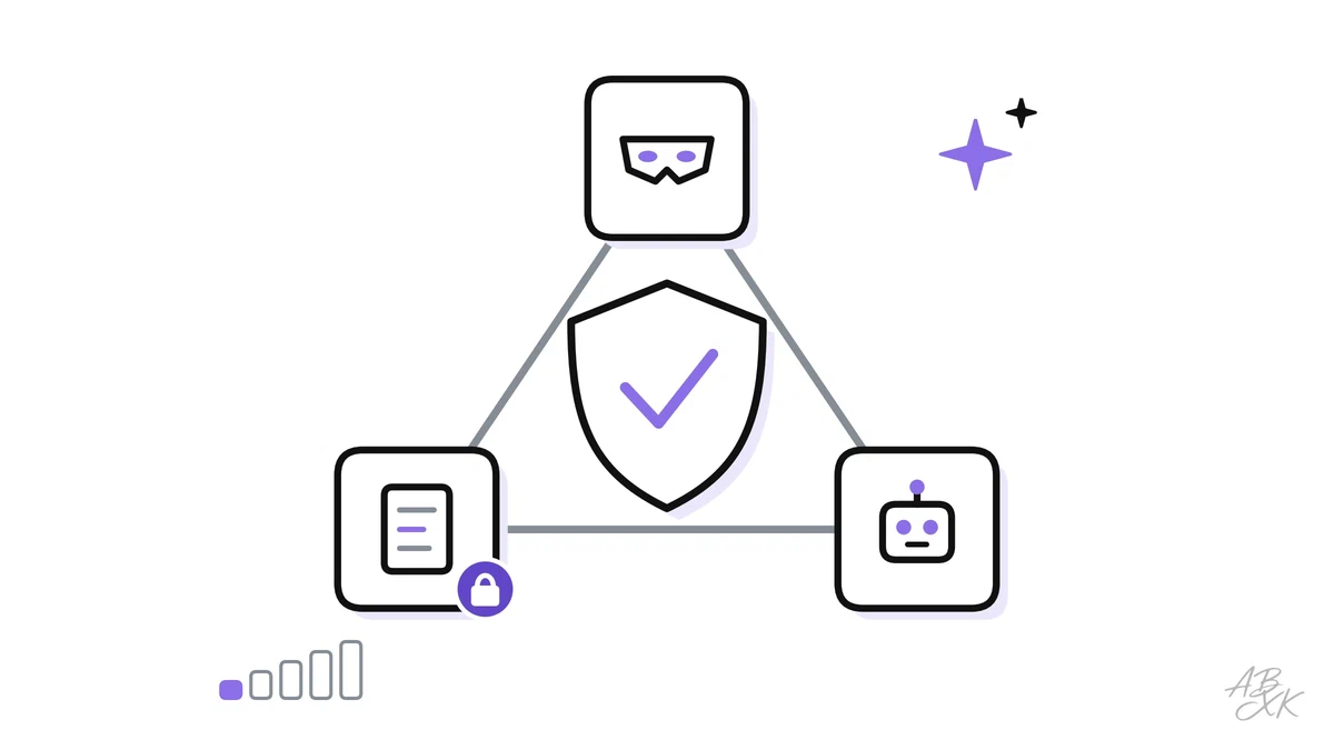 AI security has three sides: scams that use AI, your data in AI tools and the security of AI systems. Real cases for each side and a map of this learning path.