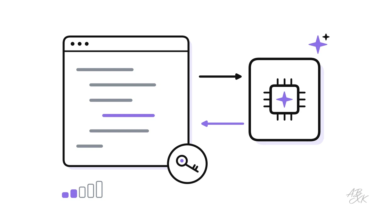 Create an API key, keep it safe, send your first request to a language model, read the response and handle errors — step by step, with Python code.