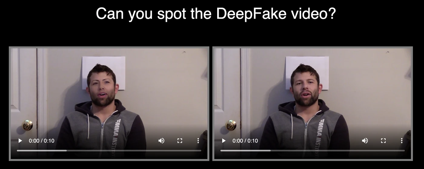 MIT Detect Fakes research interface showing deepfake detection analysis