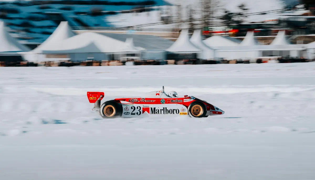 The FAT Ice Race in Zell am See is more than an event. Historic racing and rally cars on ice, skijoring, paddock culture — a pilgrimage.
