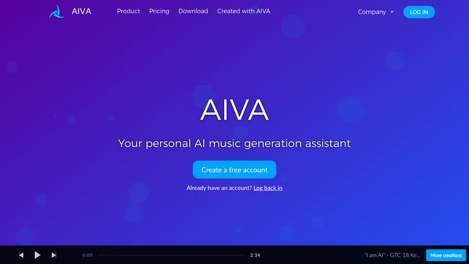 AIVA — image from the vendor's website