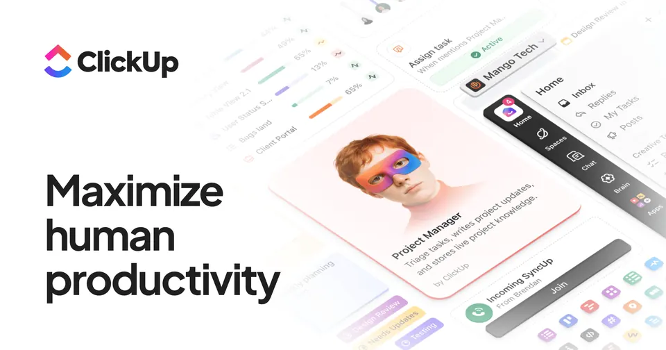 ClickUp — image from the vendor's website