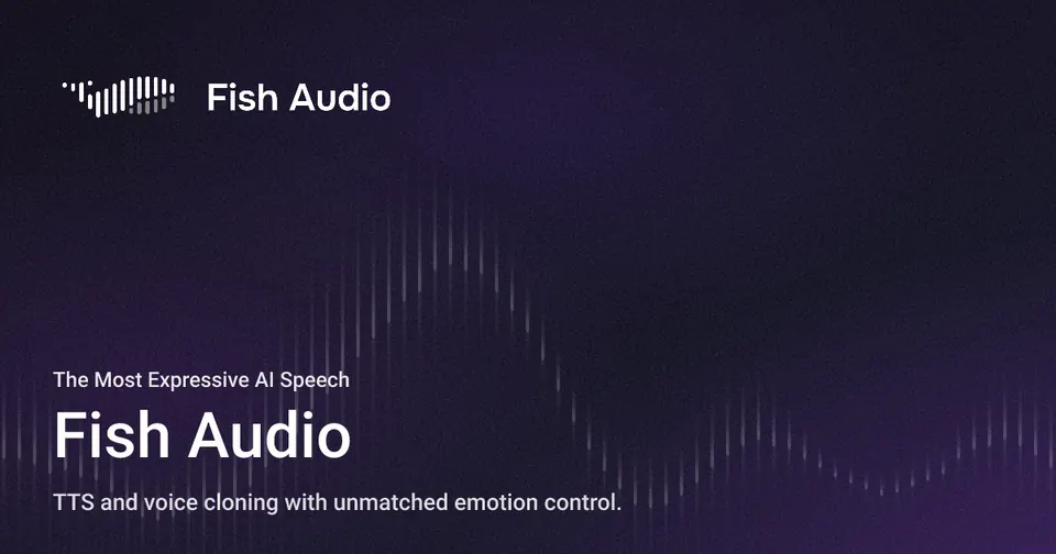 Fish Audio — image from the vendor's website