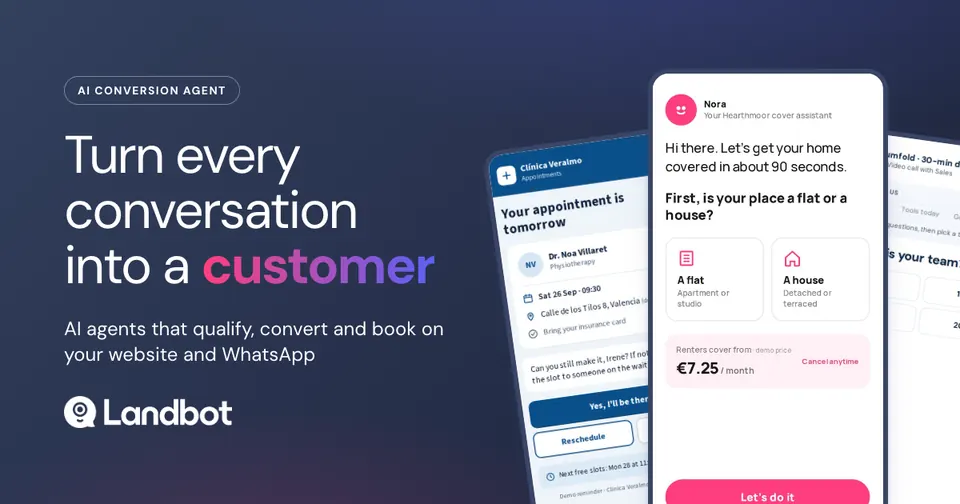 Landbot — image from the vendor's website