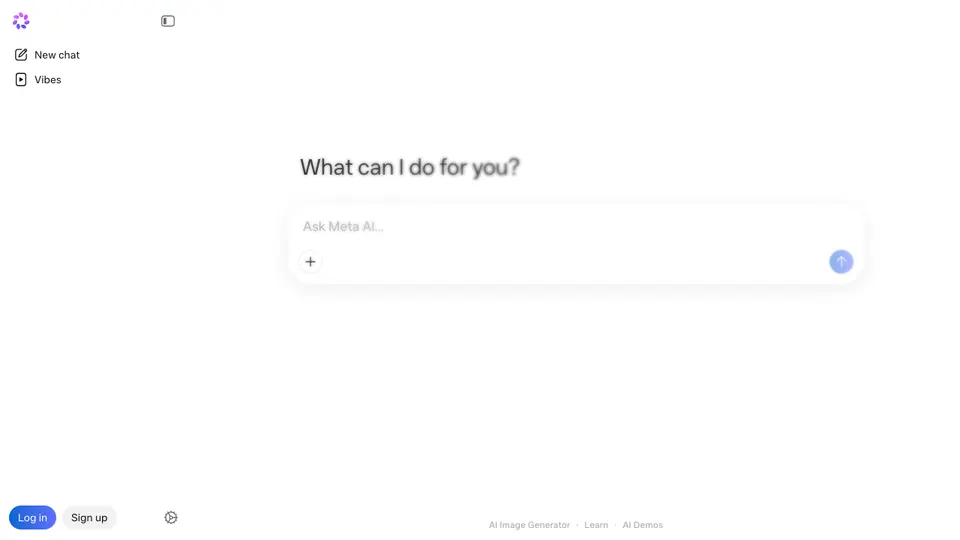 Meta AI — image from the vendor's website