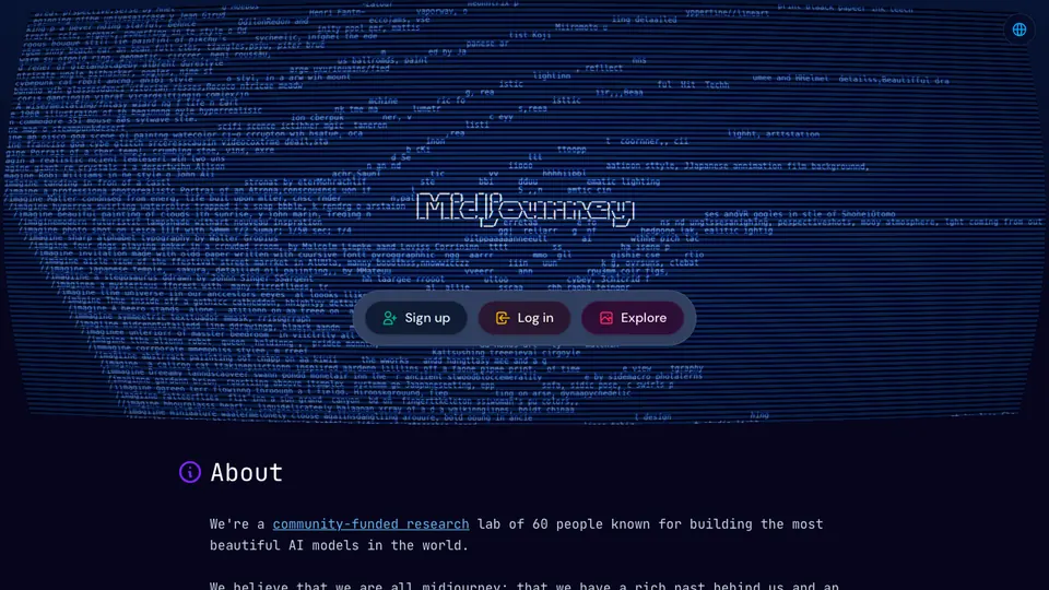 Midjourney — image from the vendor's website