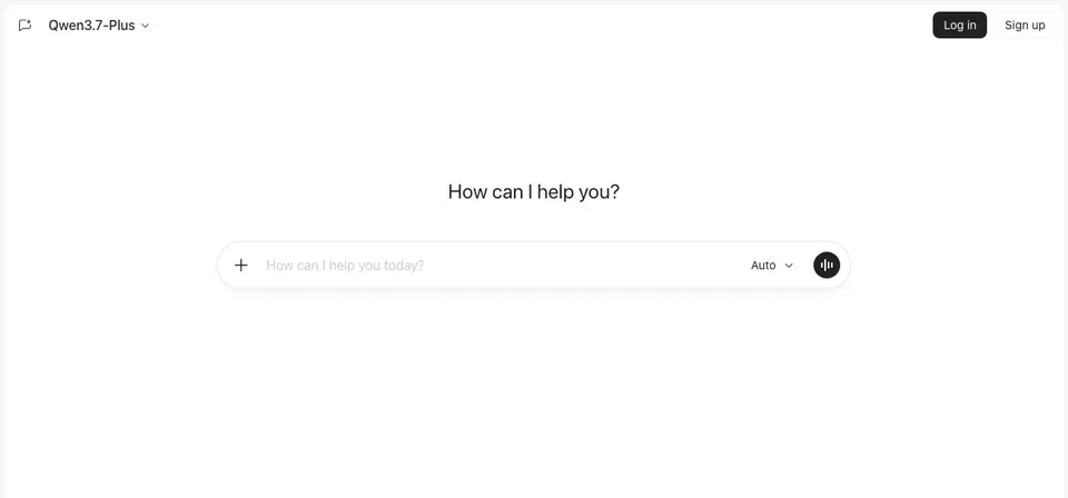 Qwen Chat — image from the vendor's website