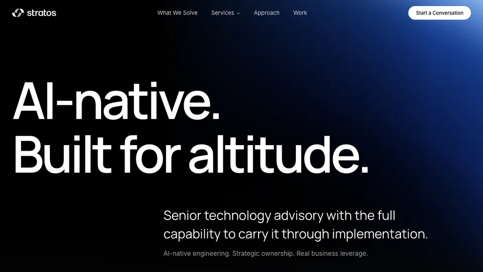 Stratos Development Group — image from the vendor's website